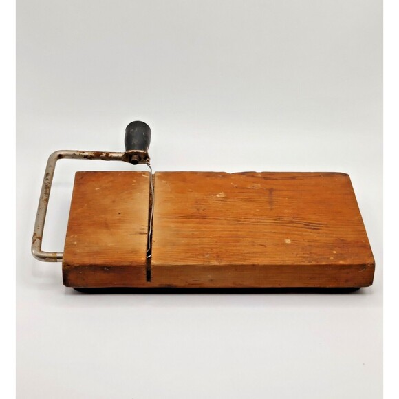 Vintage Retro Mid Century Handcrafted Cheese Slicer MCM Kitchen Decor - Picture 4 of 8